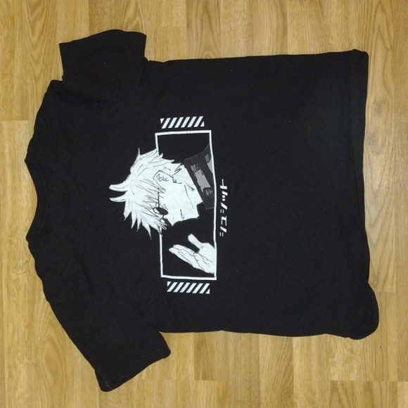 Black Large Gojo Satoru Hot Topic Tshirt - Picture 2 of 2